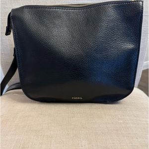 Black Fossil Purse